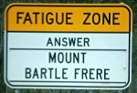 Roadside trivia